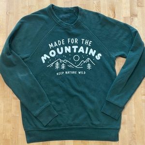 Keep Nature Wild Crew Neck Sweatshirt
